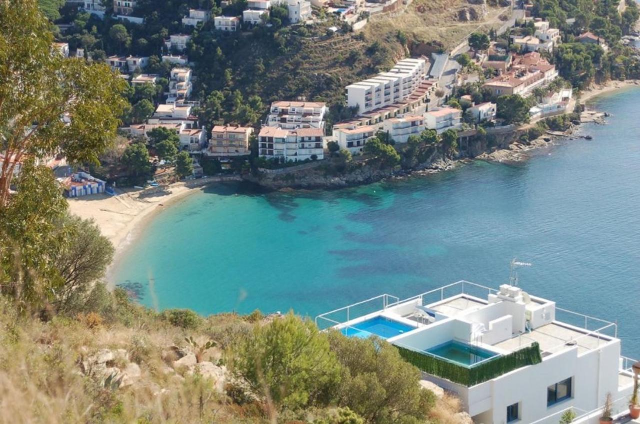 Breathtaking Costabrava Seaview Apartment 5M Beach - Casa Artevida Roses Esterno foto